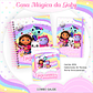 Kit Digital Encadernação A Casa Mágica da Gabby  - Miniatura 1