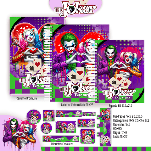 Kit Digital Encadernação Coringa - Volta às Aulas