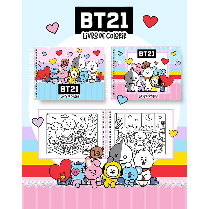 Pack Livros de Colorir com 80 temas variados  33