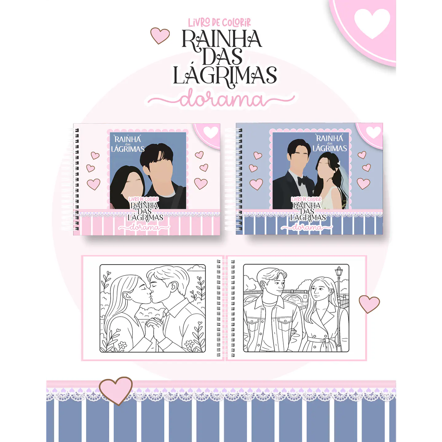 Pack Livros de Colorir com 80 temas variados  45