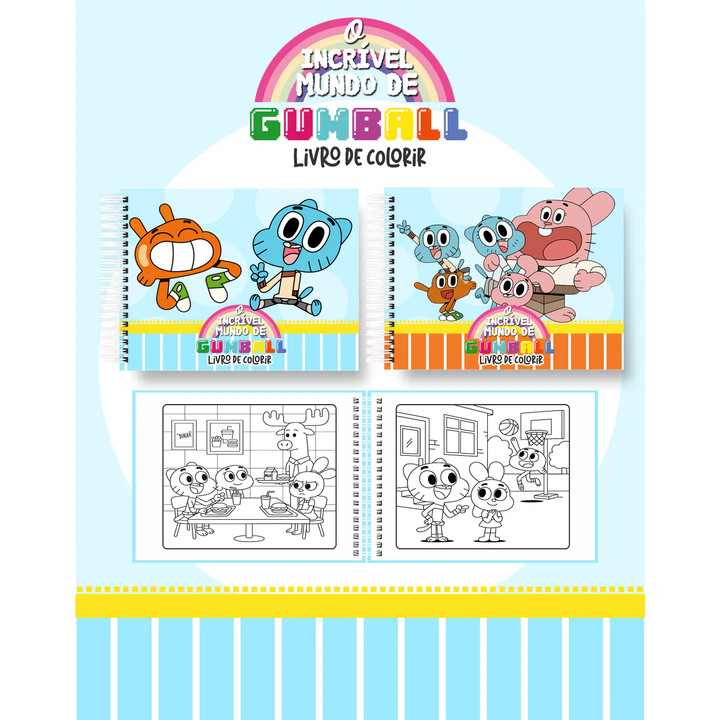Pack Livros de Colorir com 80 temas variados  47