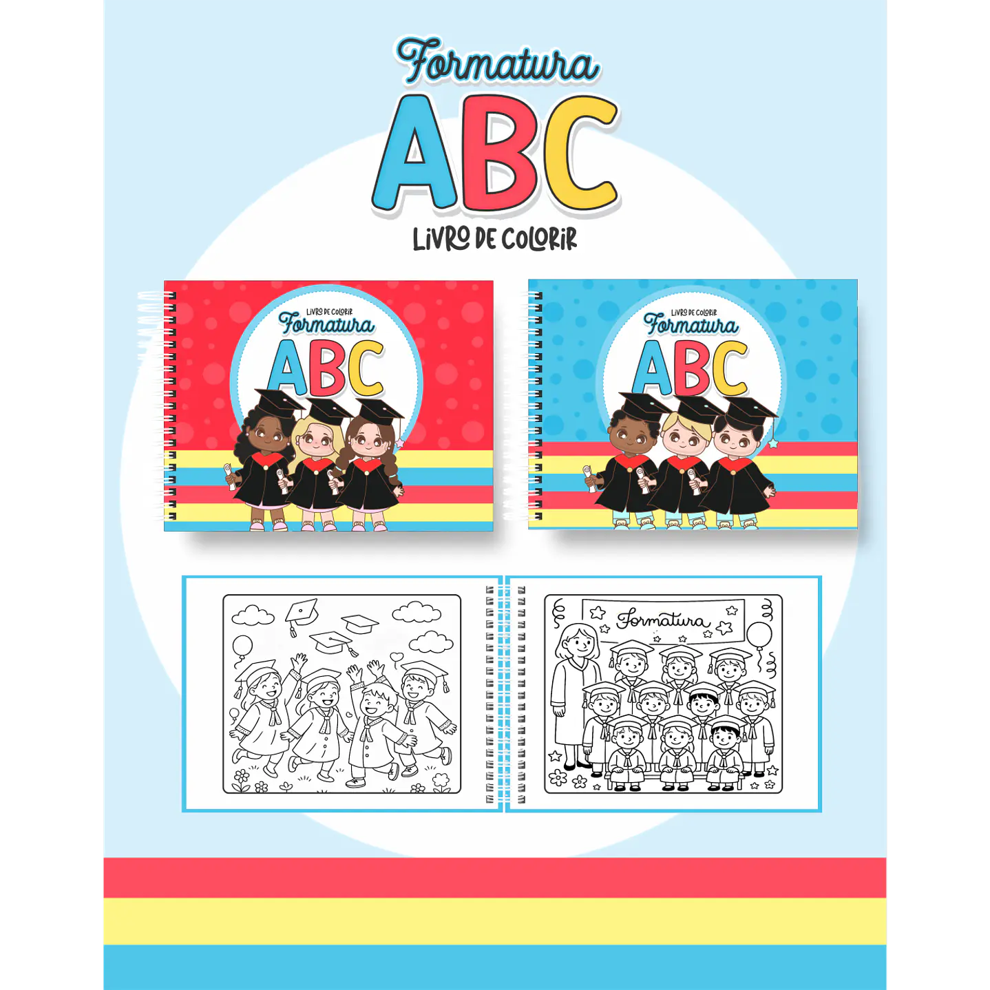 Pack Livros de Colorir com 80 temas variados  51