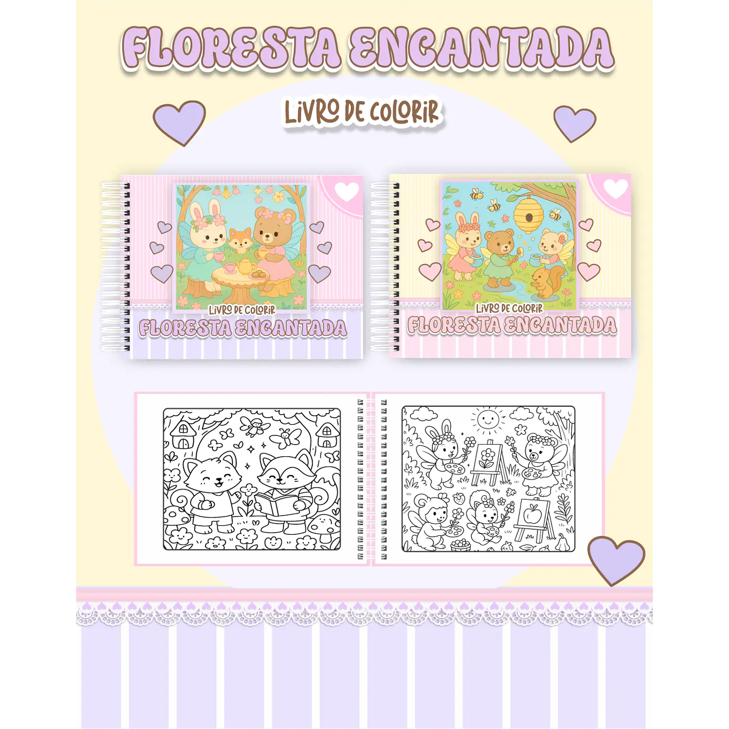 Pack Livros de Colorir com 80 temas variados  56