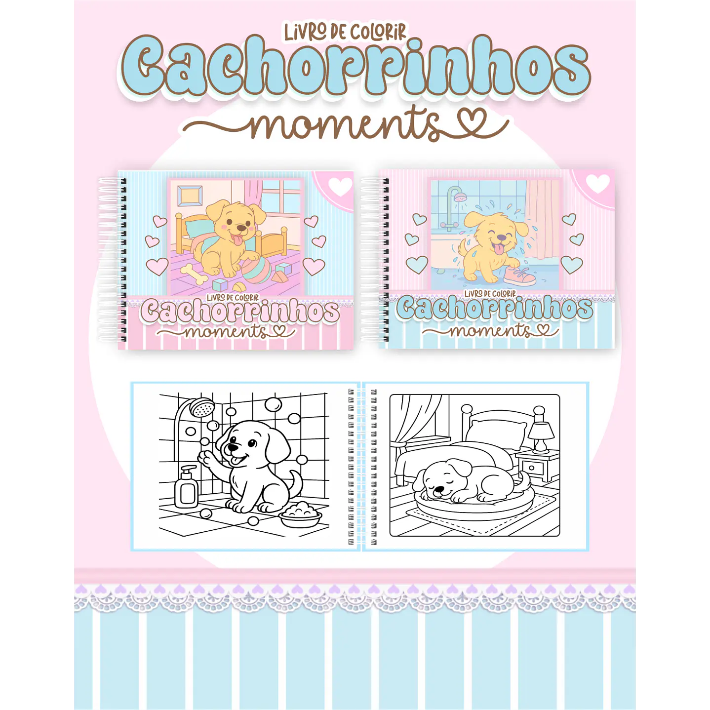 Pack Livros de Colorir com 80 temas variados  59
