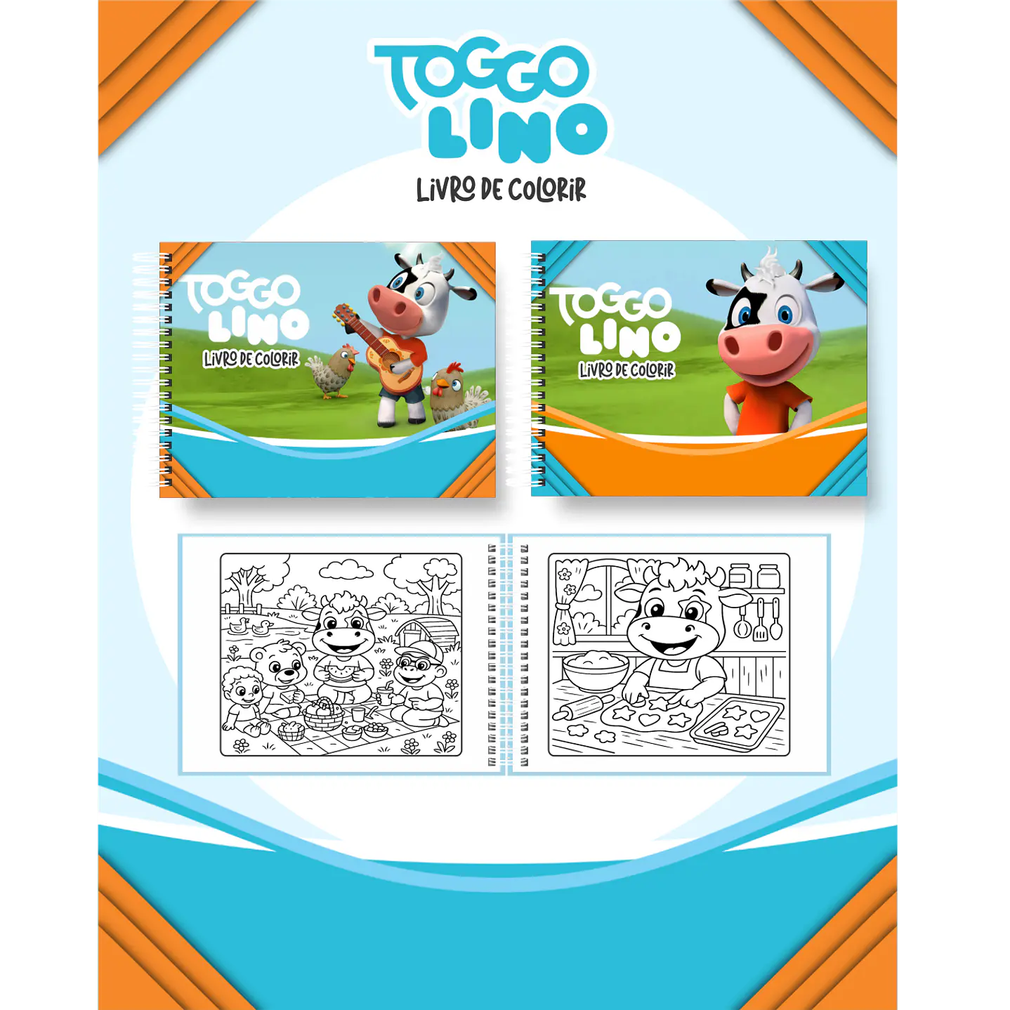 Pack Livros de Colorir com 80 temas variados  62