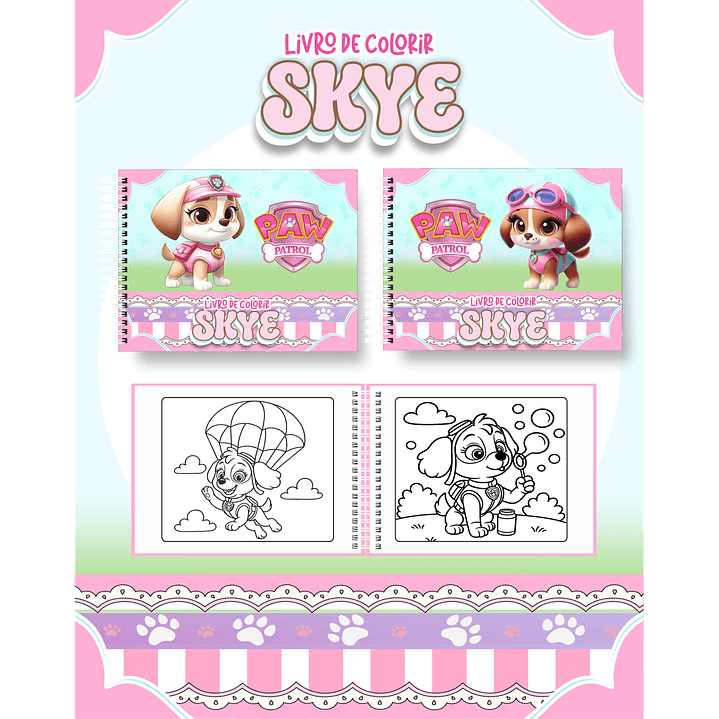 Pack Livros de Colorir com 80 temas variados  72