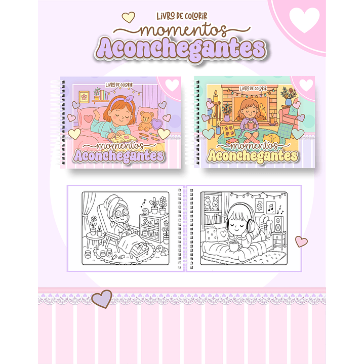 Pack Livros de Colorir com 80 temas variados  75