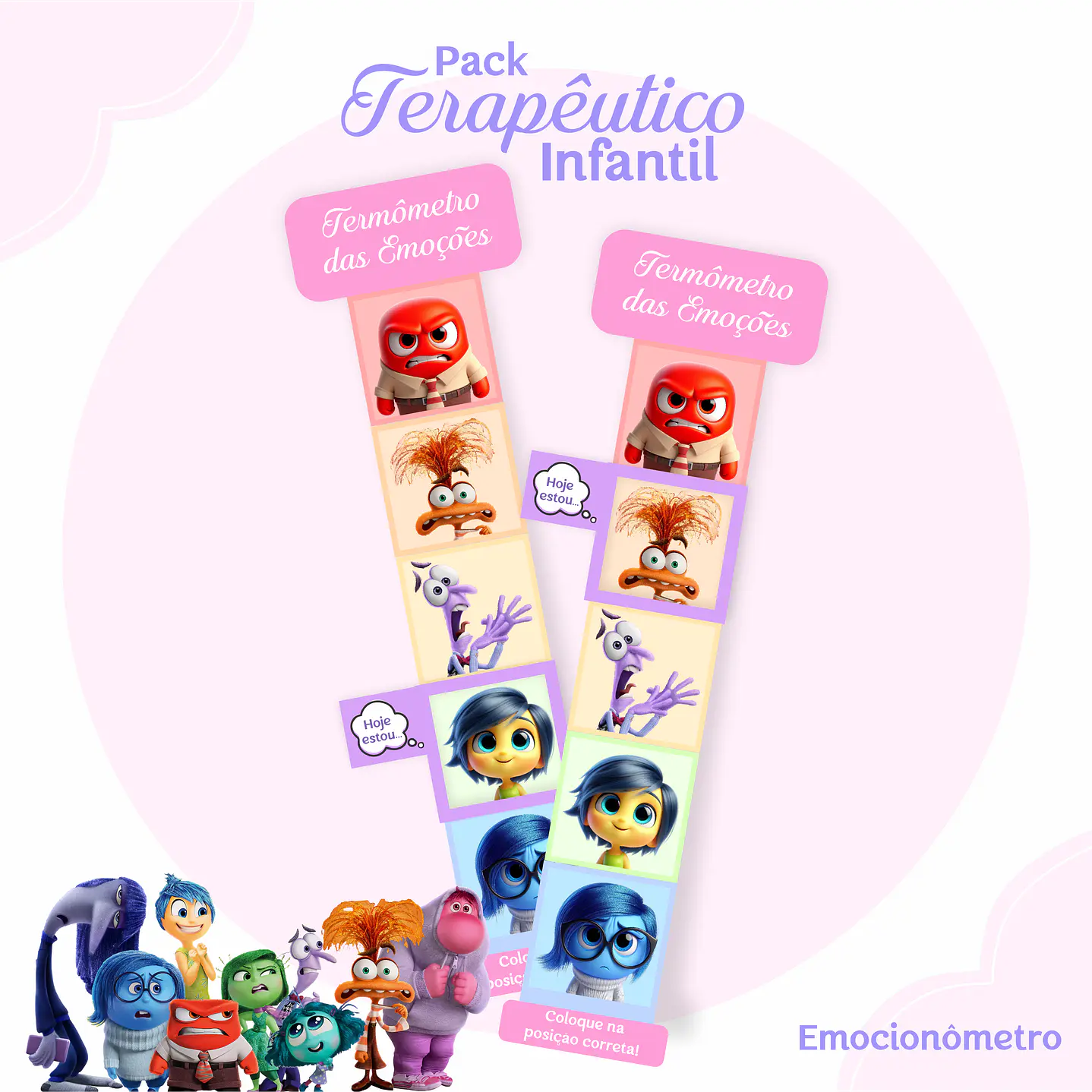Encadernação Terapêutica Infantil Divertida Mente Menina 4