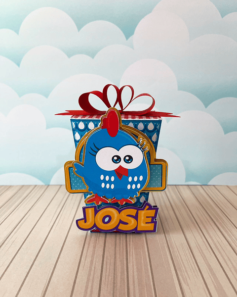 Arquivo de Corte Galinha Pintadinha Mini