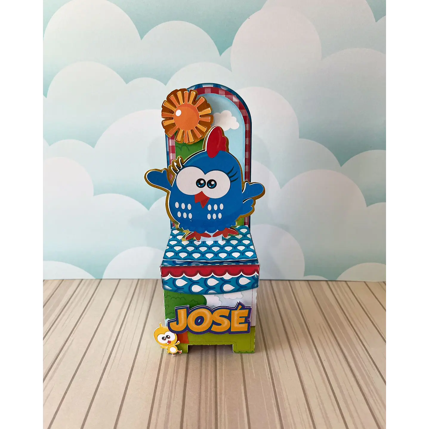 Arquivo de Corte Galinha Pintadinha Mini 12