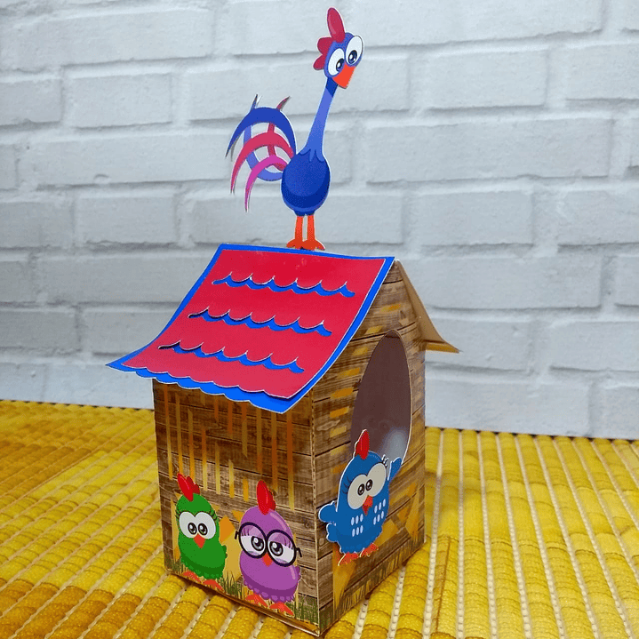 Arquivo de Corte Galinha Pintadinha Mini  7