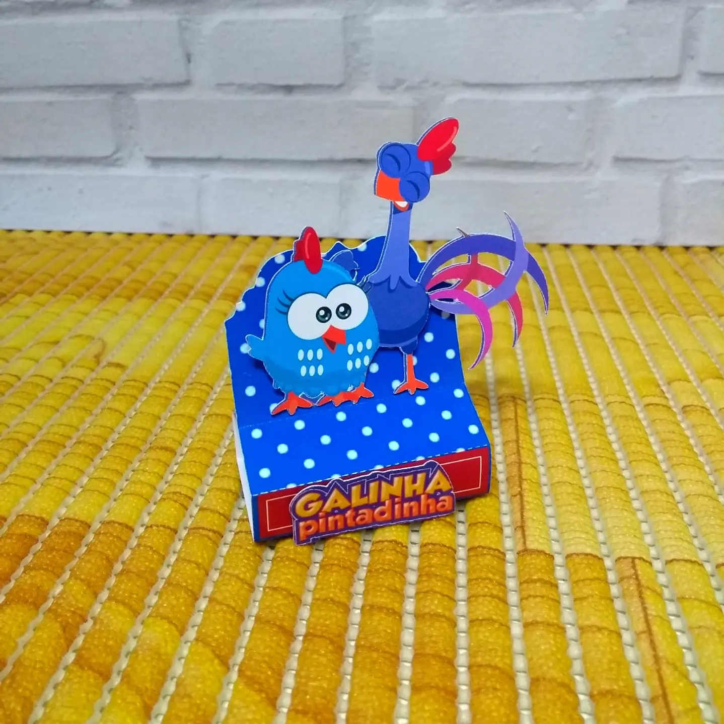 Arquivo de Corte Galinha Pintadinha Mini  10