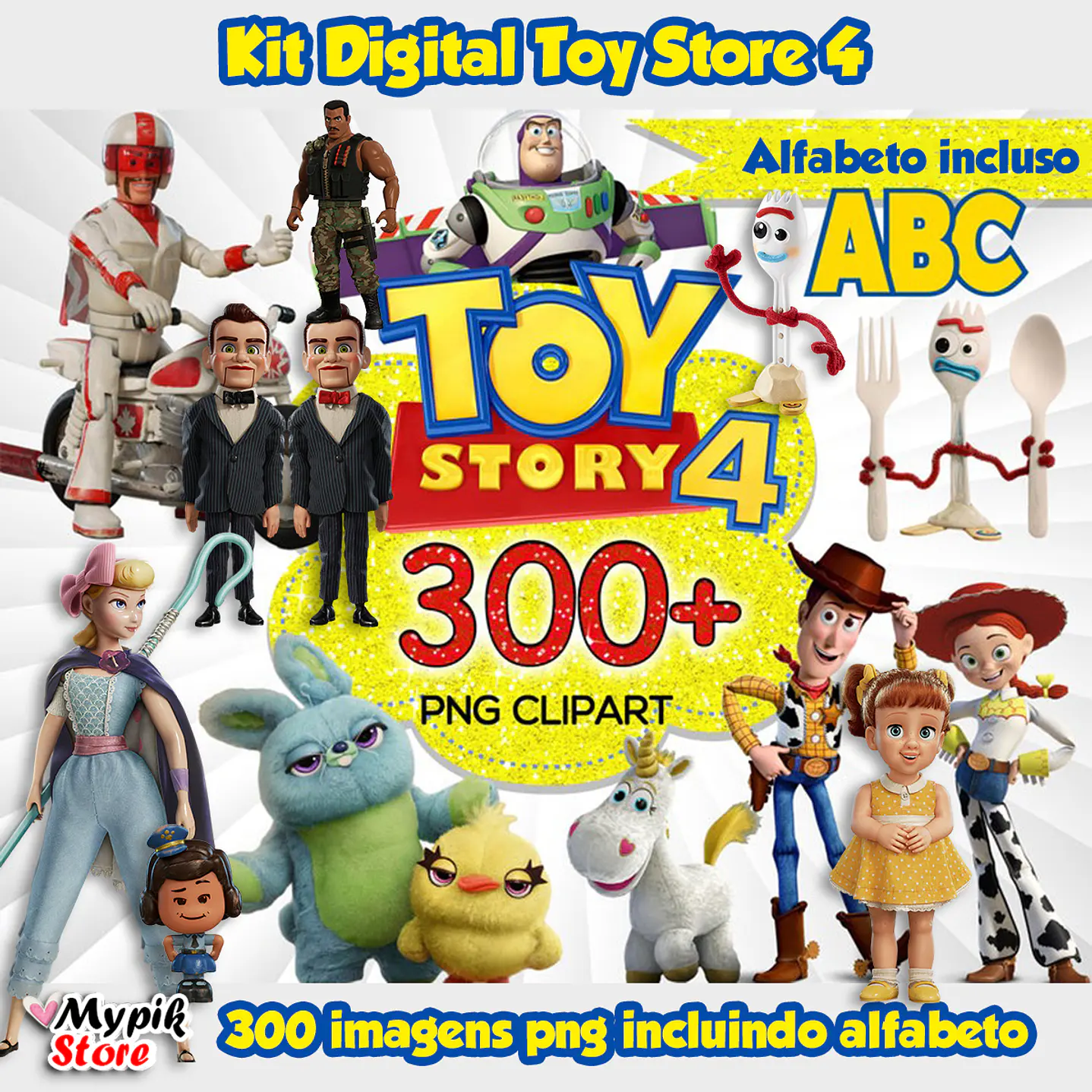 Kit de imagen digital Png Toy Story 4 1