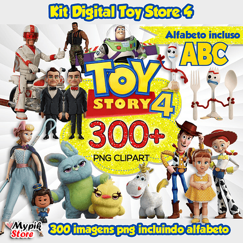 Kit de imagen digital Png Toy Story 4