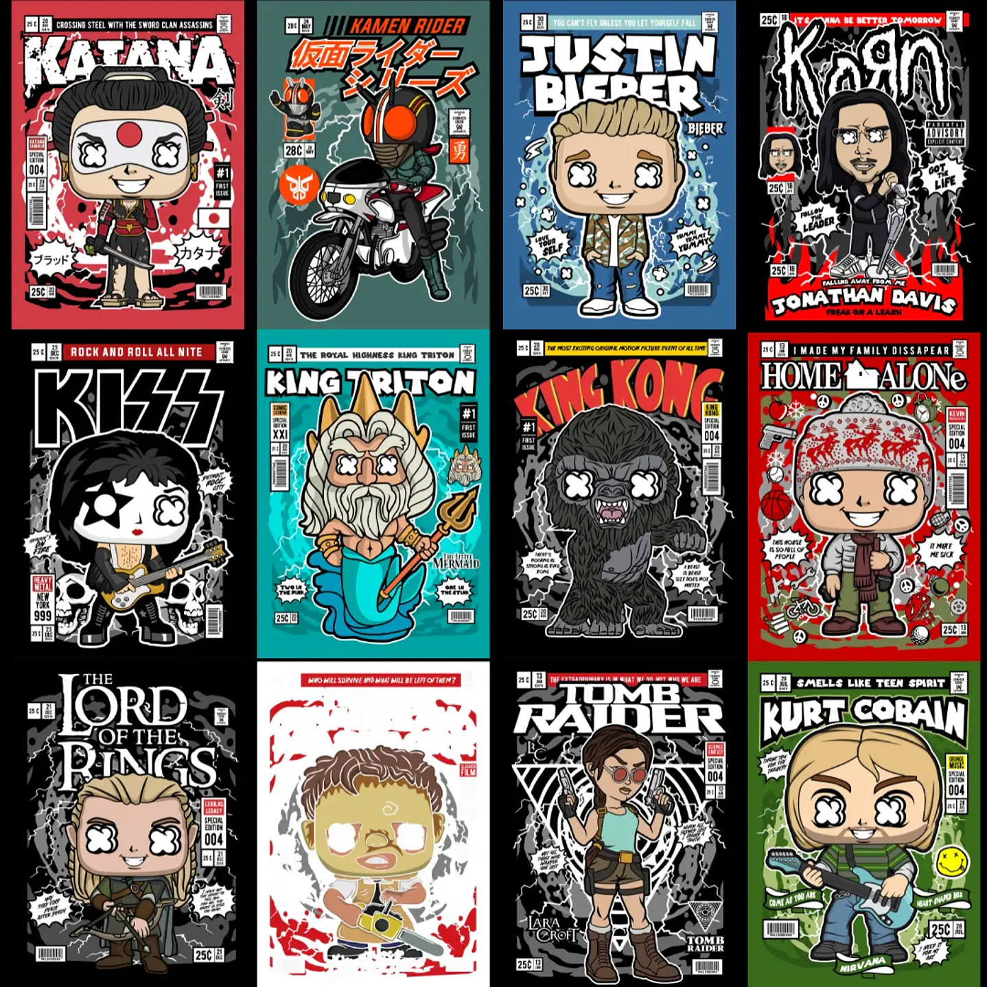 Coleção POP Art Premium 225 Artes Exclusivas para Estamparia  4