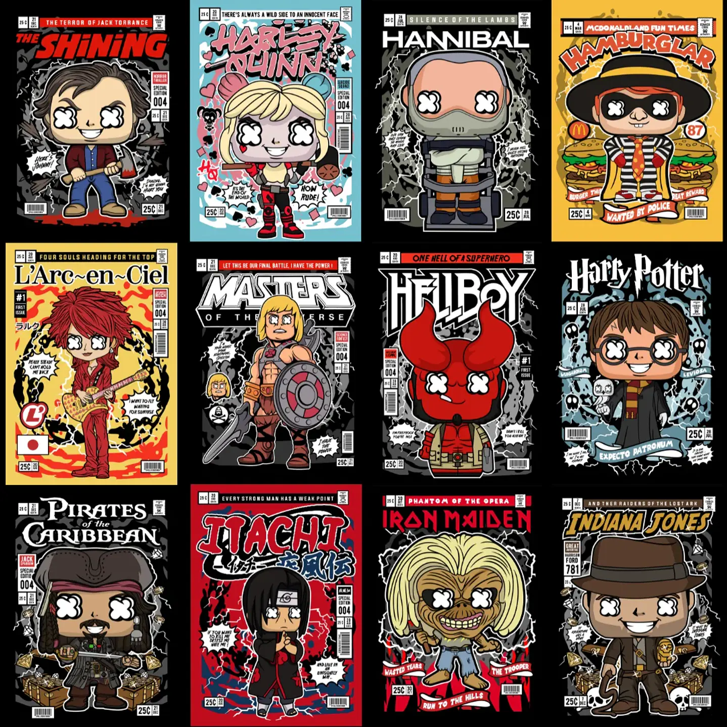 Coleção POP Art Premium 225 Artes Exclusivas para Estamparia  7