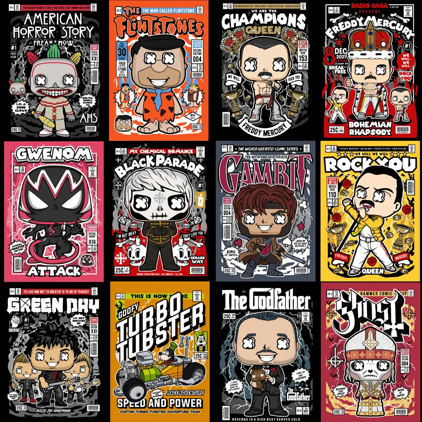 Coleção POP Art Premium 225 Artes Exclusivas para Estamparia  9