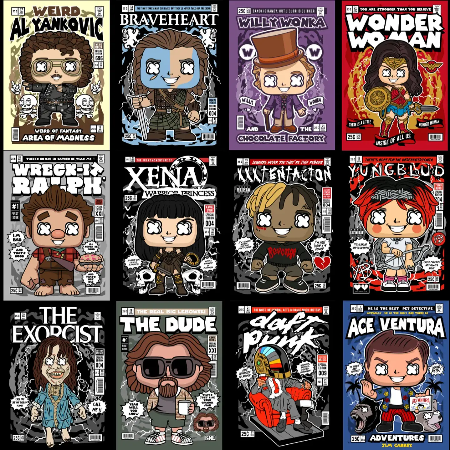 Coleção POP Art Premium 225 Artes Exclusivas para Estamparia  16
