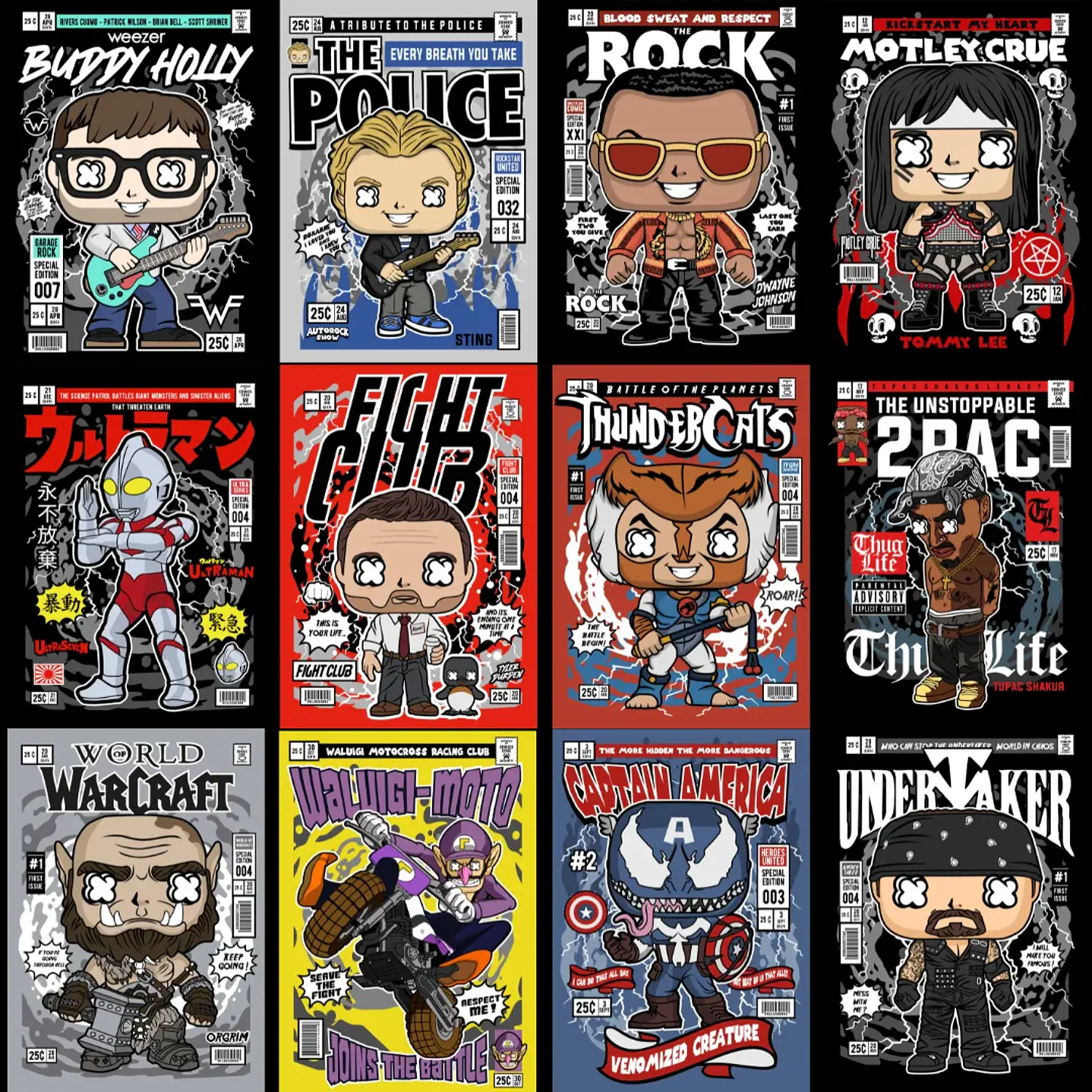 Coleção POP Art Premium 225 Artes Exclusivas para Estamparia  17