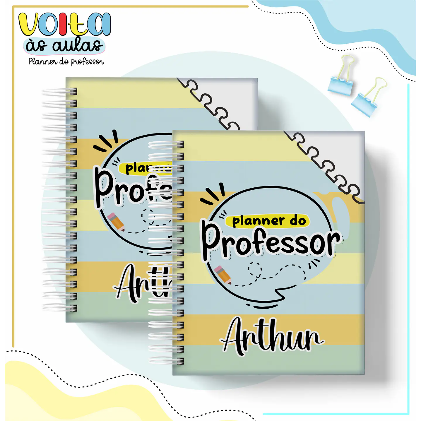 Kit Digital Planner do Professor Menino 2