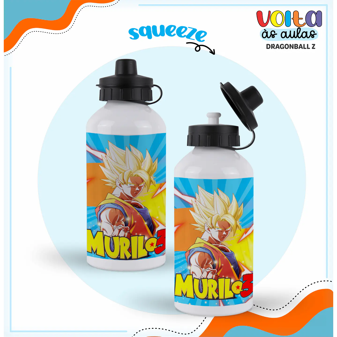 Kit digital Encadernação Dragon Ball Super – Volta às aulas 5