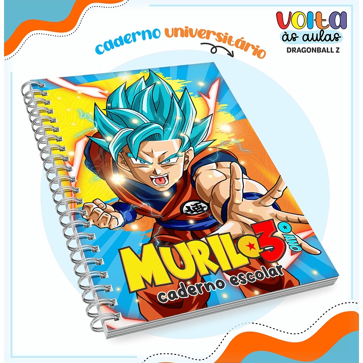 Kit digital Encadernação Dragon Ball Super – Volta às aulas 10