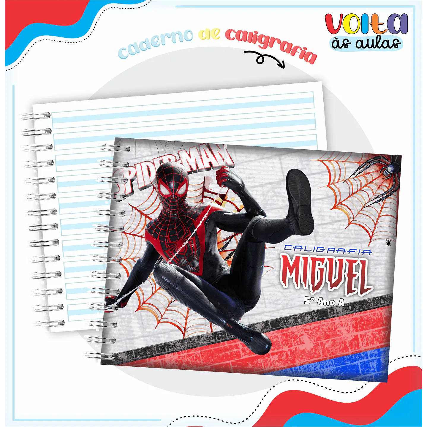 Encadernação Homem Aranha - Volta às aulas 11