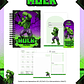 Kit Digital Encadernação Hulk - Volta às Aulas  - Miniatura 5