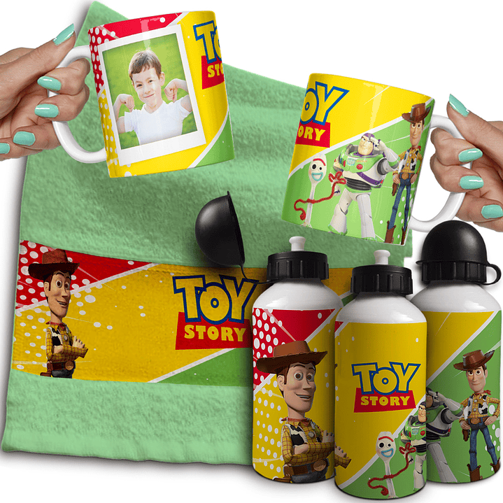 Combo de Sublimação Volta às Aulas - Canecas, Toalhinha e Garrafinha  13