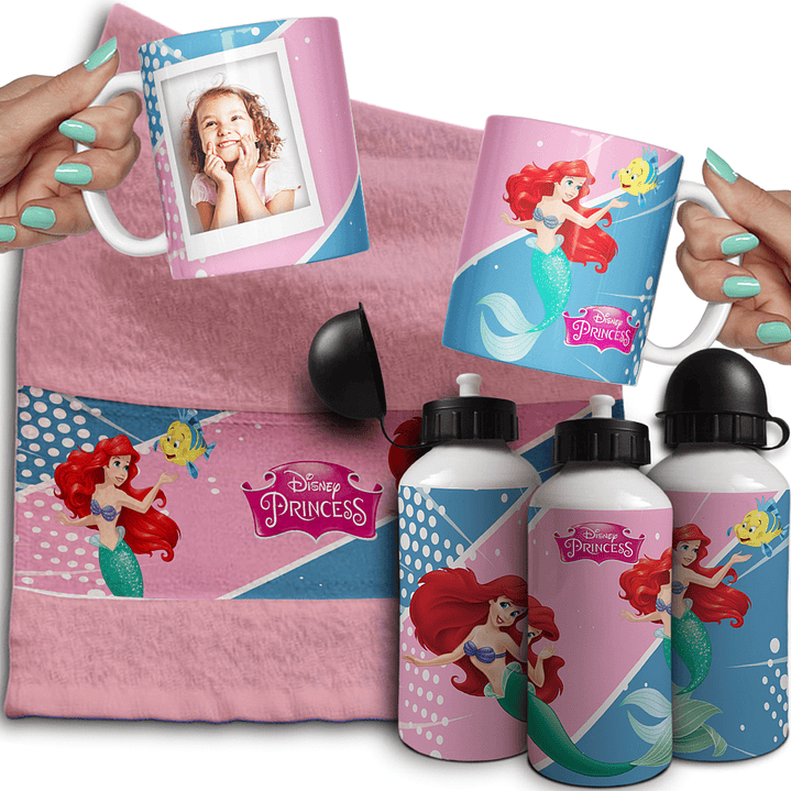 Combo de Sublimação Volta às Aulas - Canecas, Toalhinha e Garrafinha  21