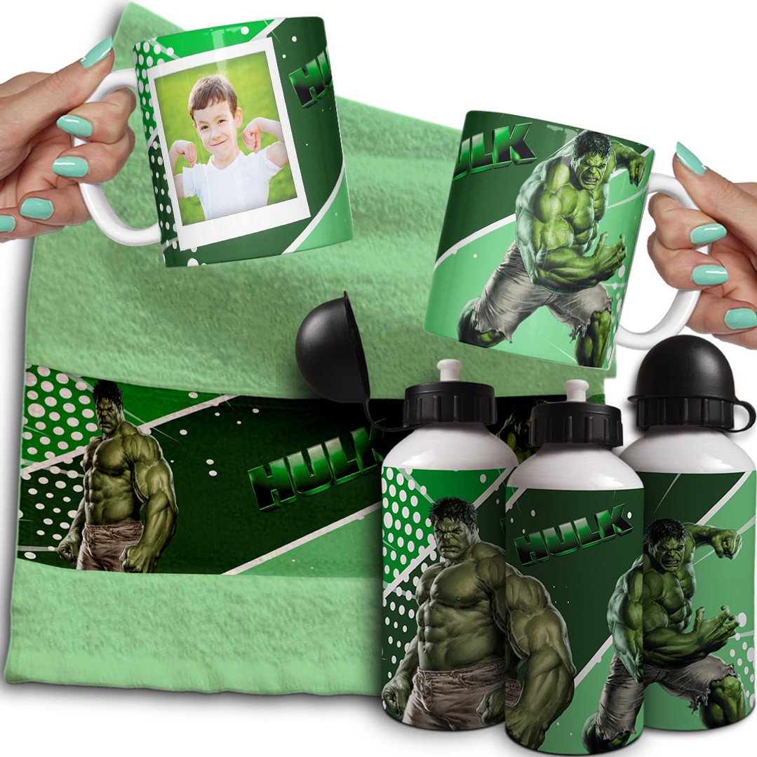 Combo de Sublimação Volta às Aulas - Canecas, Toalhinha e Garrafinha  25