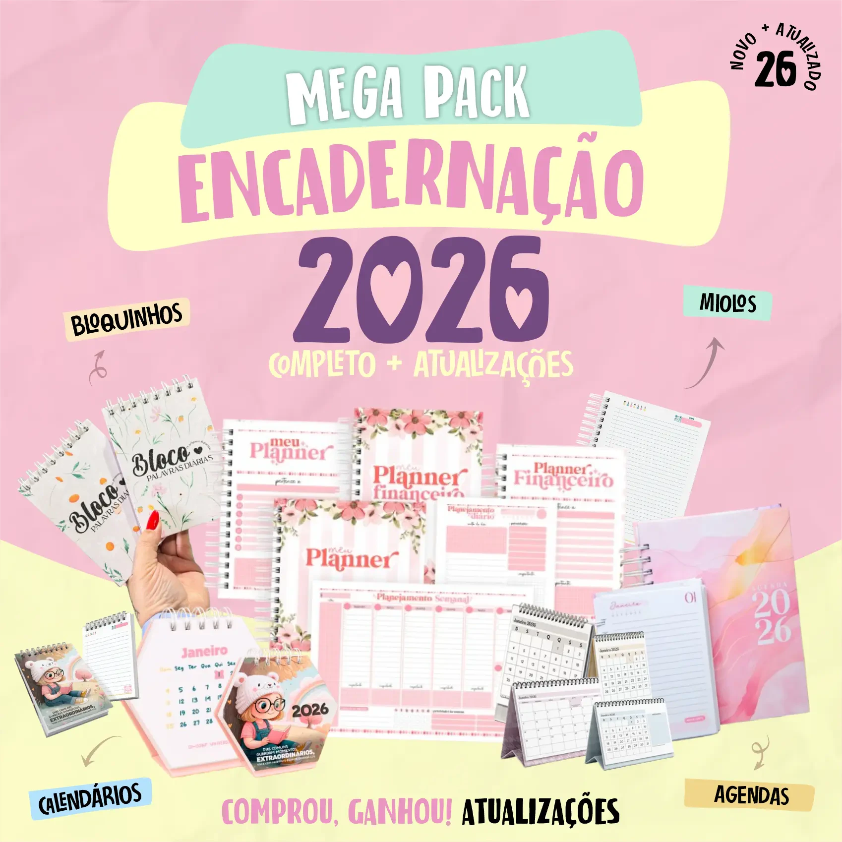 Mega Pack Encadernação 2026 PDF