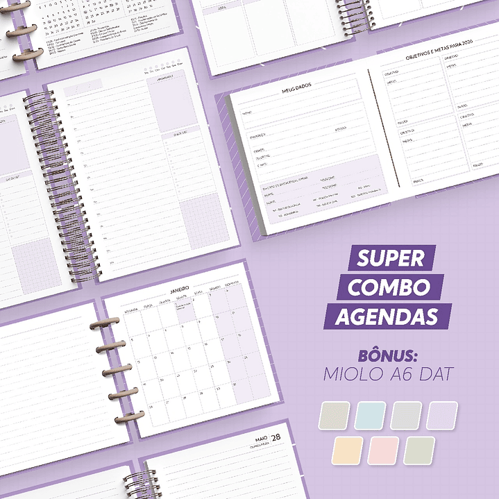 Mega Pack Encadernação 2026 - Arquivos Prontos para Imprimir 5