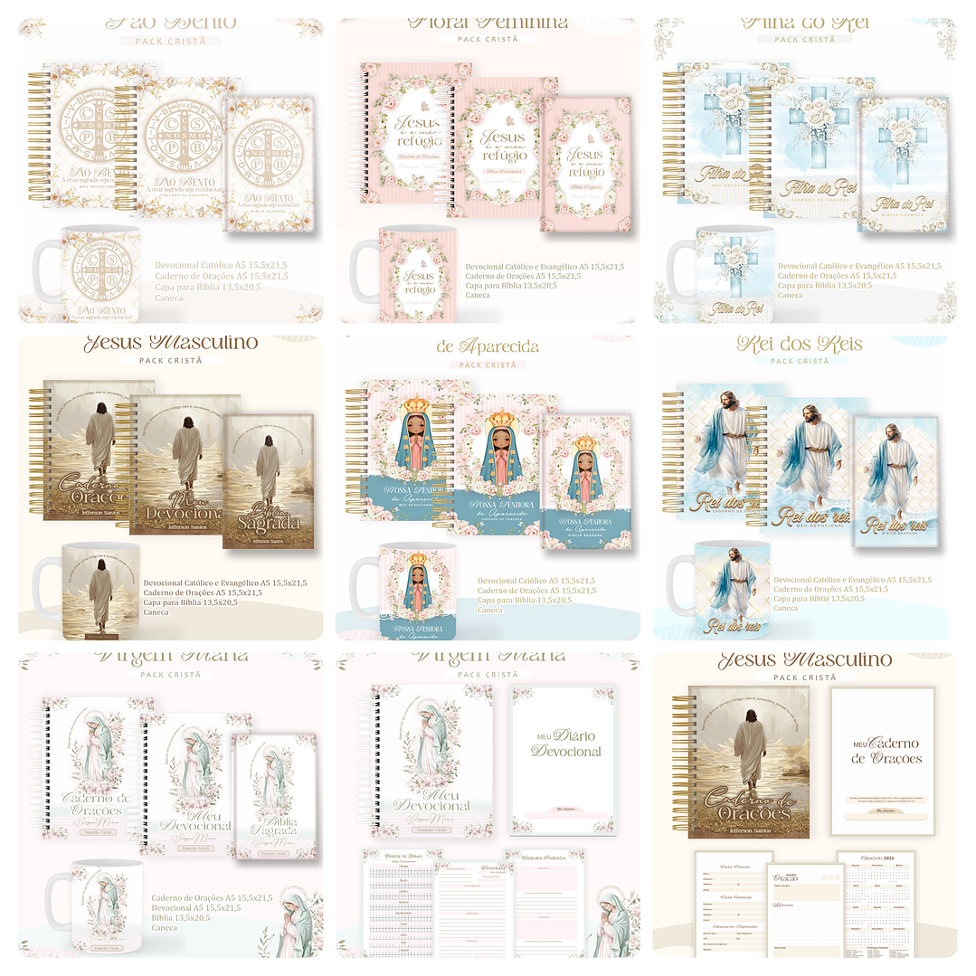 Mega Pack Encadernação 2026 - Arquivos Prontos para Imprimir 11