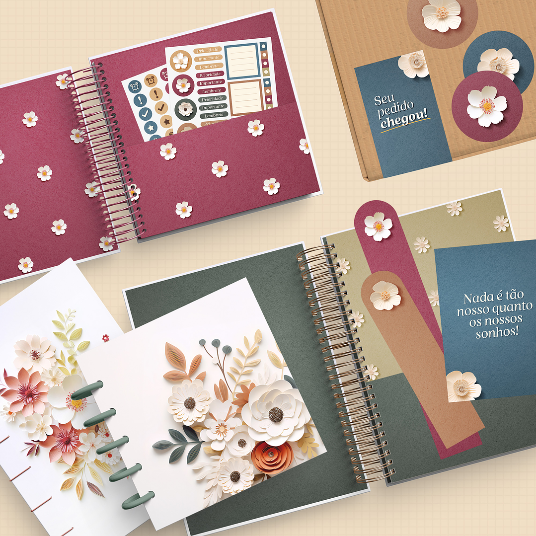 Mega Pack Encadernação 2026 - Arquivos Prontos para Imprimir 12