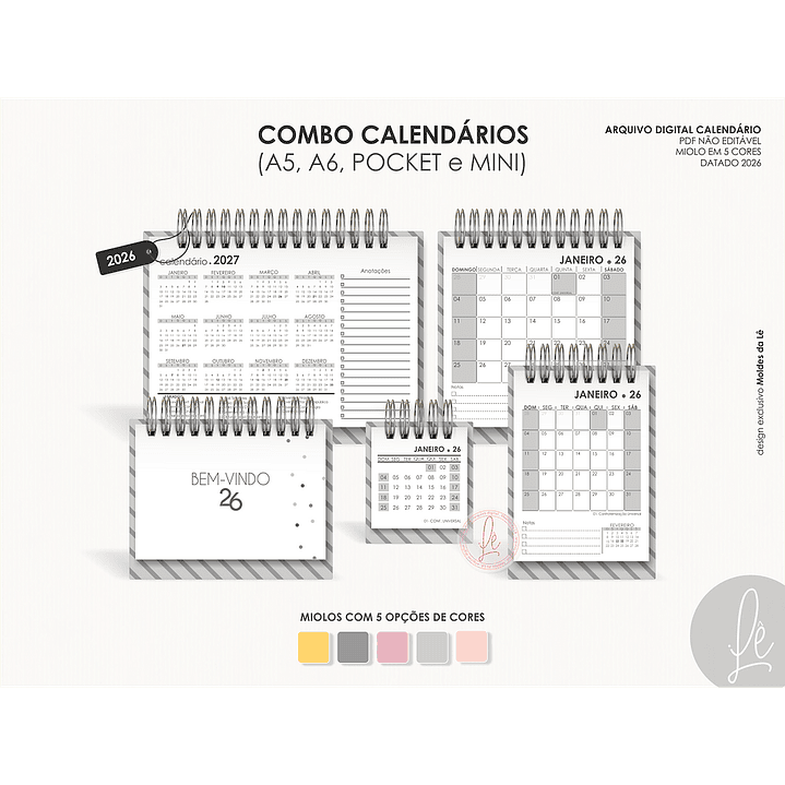 Mega Pack Encadernação 2026 - Arquivos Prontos para Imprimir 23