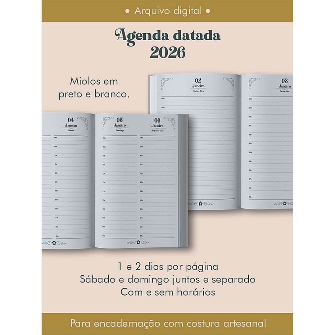 Mega Pack Encadernação 2026 - Arquivos Prontos para Imprimir 29