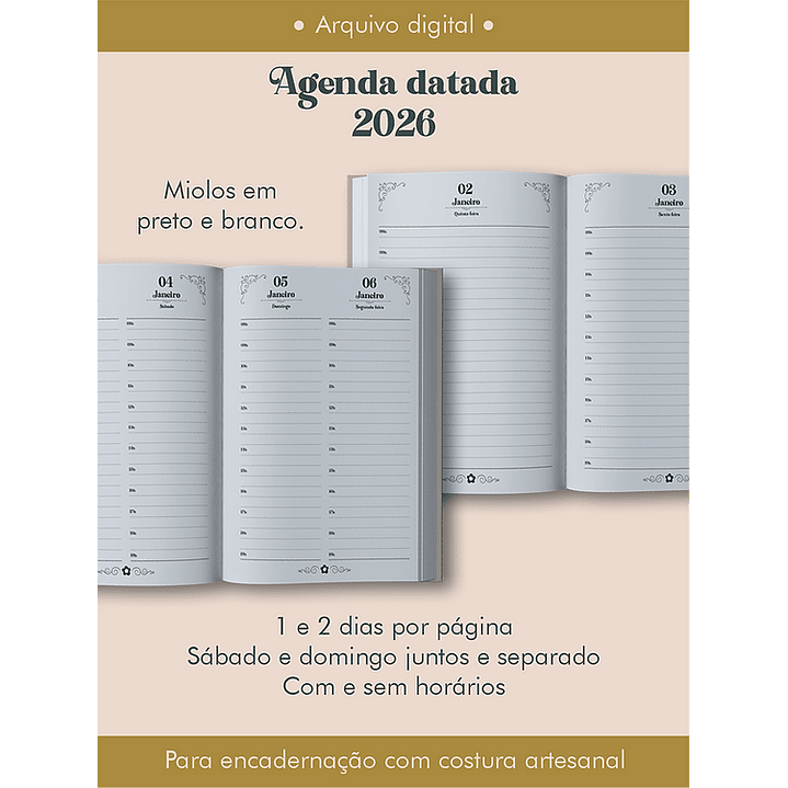 Mega Pack Encadernação 2026 - Arquivos Prontos para Imprimir 29