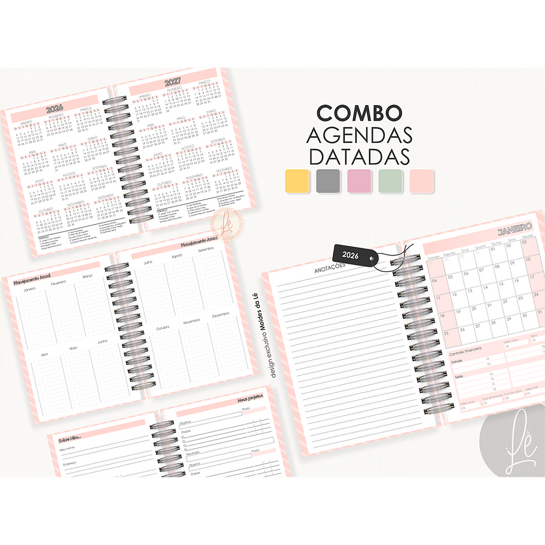 Mega Pack Encadernação 2026 - Arquivos Prontos para Imprimir 33