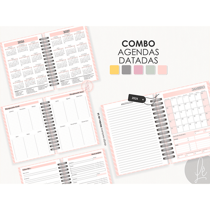 Mega Pack Encadernação 2026 - Arquivos Prontos para Imprimir 33