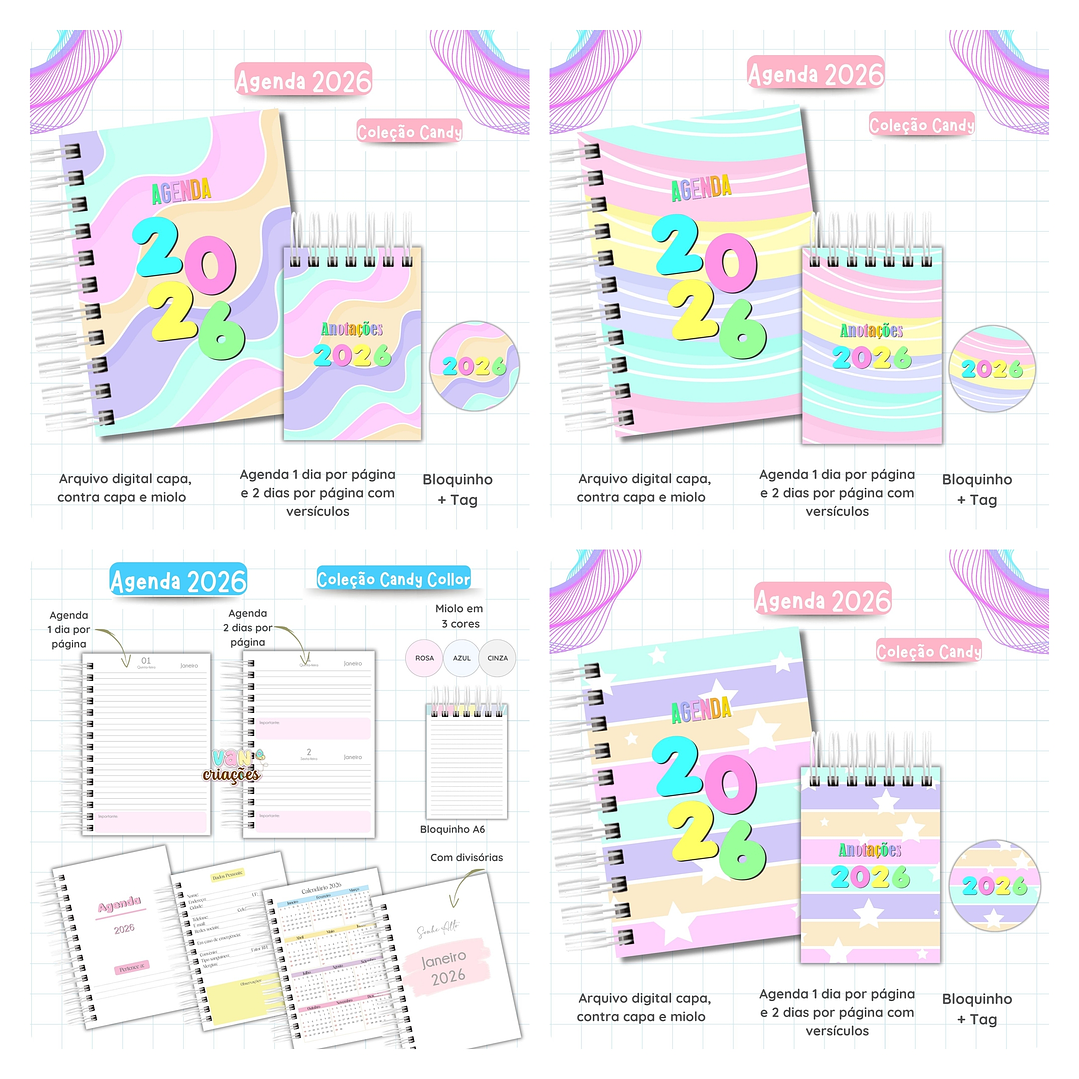 Mega Pack Encadernação 2026 - Arquivos Prontos para Imprimir 35