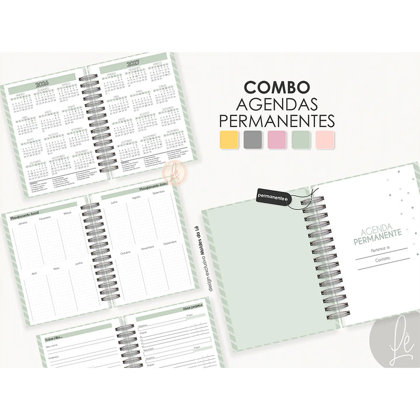 Mega Pack Encadernação 2026 - Arquivos Prontos para Imprimir 47