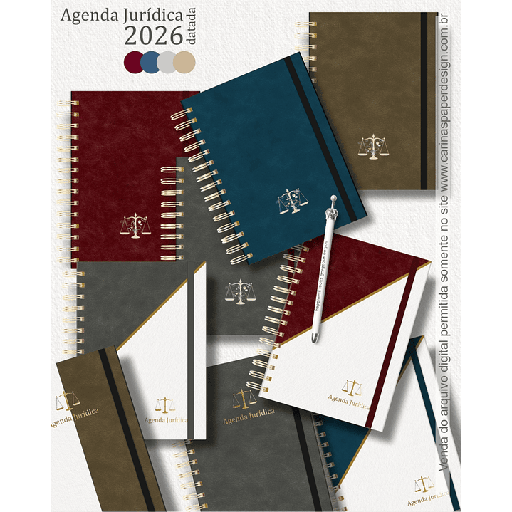 Mega Pack Encadernação 2026 - Arquivos Prontos para Imprimir 54