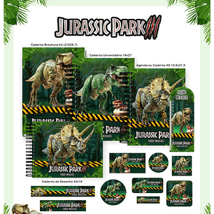Encadernação Jurassic Park - Volta às Aulas Completo