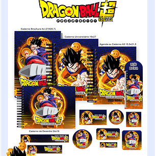 Encadernação Dragon Ball Super - Volta às Aulas 