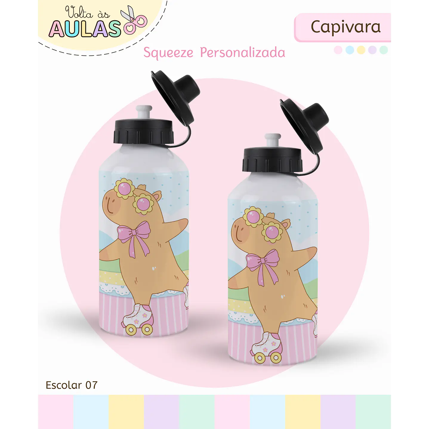 Kit Digital Encadernação Capivara - Volta às Aulas Completo 8