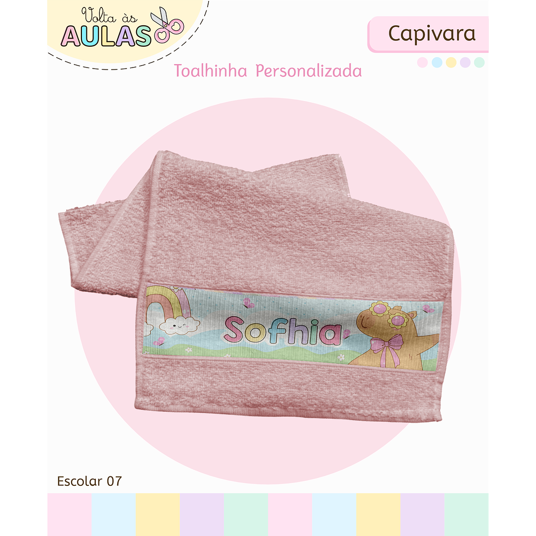 Kit Digital Encadernação Capivara - Volta às Aulas Completo 9