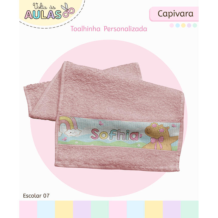 Kit Digital Encadernação Capivara - Volta às Aulas Completo 9