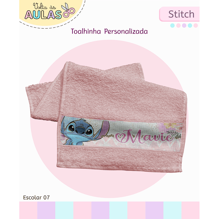 Encadernação Stitch - Volta às Aulas Completo 6