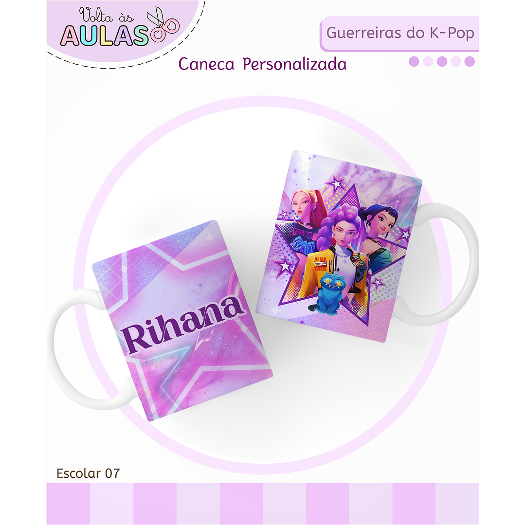 Encadernação Guerreiras do K-Pop – Volta às Aulas Completo 3